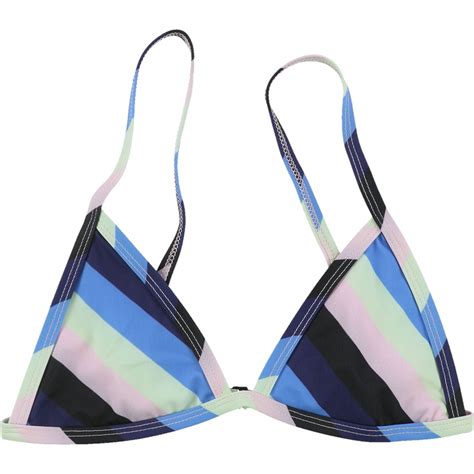 Tavik Womens Jett Triangle Bikini Swim Top Blue Medium Walmart