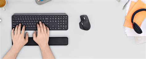 Amazon.com: Logitech MX Palm Rest for MX Keys, Premium, No-Slip Support ...