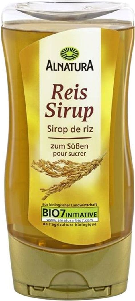 Alnatura Sirop De Riz Bio Ml Boutique En Ligne Piccantino Suisse