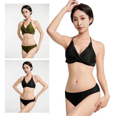 Conjunto De Bikini Acolchado Para Mujer Traje De Ba O Sexy De Dos Piezas Ropa De