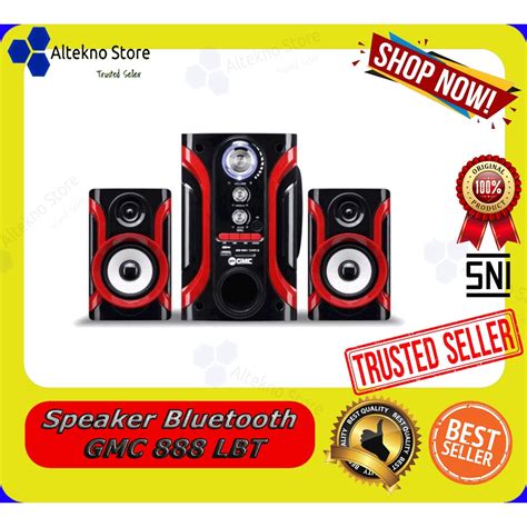 Jual Speaker Aktif Bluetooth Gmc L Bt Multimedia Bergaransi Resmi