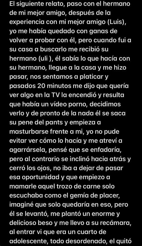 Relatos Gay On Twitter Hermano De Mi Mejor Amigo Relatosgay Relatosgay Https T Co