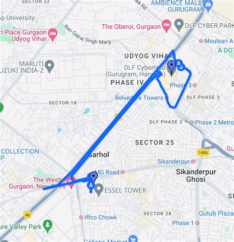 Gurugram Gurgaon City Map 53 Off