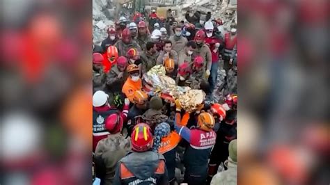 Man Rescued After 278 Hours In Türkiye Earthquake Youtube