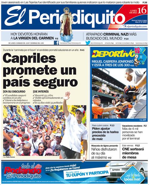 diario el periodiquito aragua  de julio