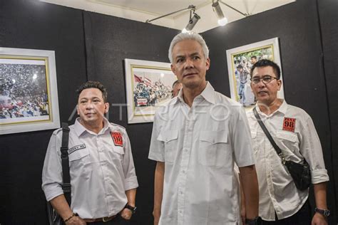 Ganjar Pranowo Hadiri Pameran Tahun Reformasi Antara Foto