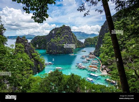 Kayangan Lake in Coron Island, Palawan, Philippines Stock Photo - Alamy