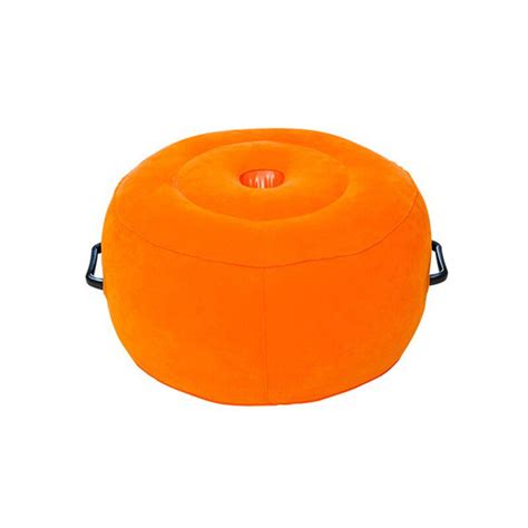 Round Inflatable Sex Cushion Can Be Installed Dildo Female Masturbator Elastic Force Sex