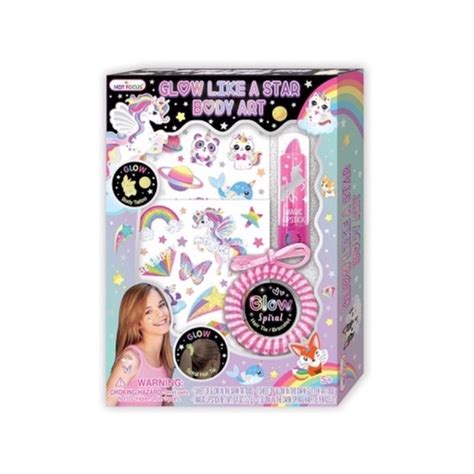 Hot Focus Glow Like A Star Body Art Glow In The Dark 051GD Shopee Malaysia