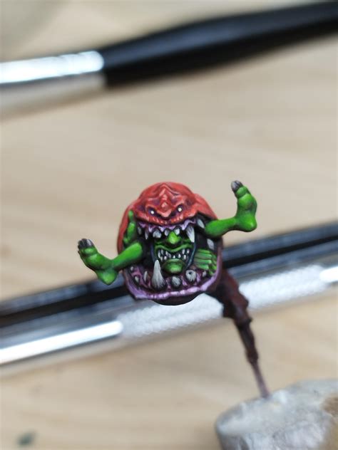 Just a squig but I had so much fun painting it! : r/ageofsigmar