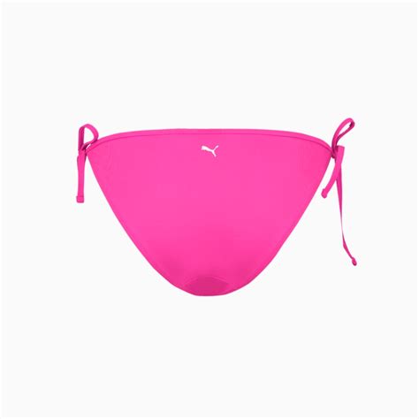 Плавки PUMA Swim Women Side Tie Bikini Bottom Колір Рожевий neon pink Puma Арт