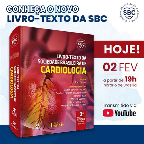 Sociedade Brasileira De Cardiologia Lança Nova Edição De Seu Livro