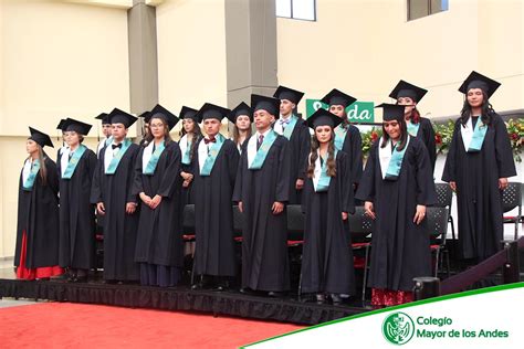 Ceremonia de graduación Colegio Mayor de los Andes