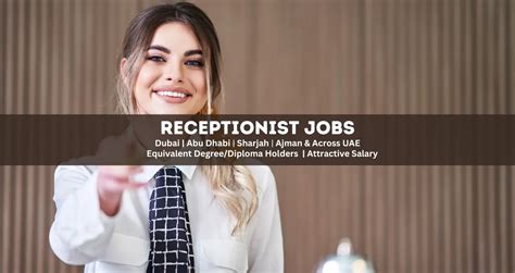 Receptionist Job Opportunities In Dubai UAE July 2023 HowtoWb