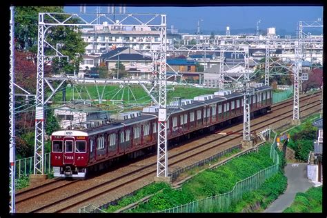 阪急電鉄 阪急7300系電車 7322 大山崎駅 鉄道フォト・写真拡大 By 丹波篠山さん レイルラボraillab