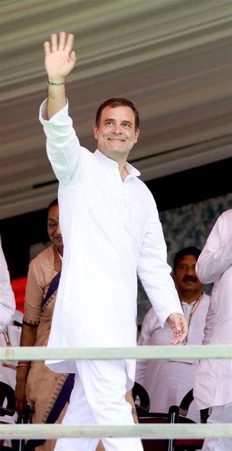 rahul gandhi turns poster boy congress rally  inflation