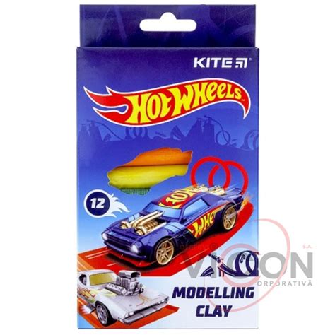 Plastilină culori Hot Wheels HW KITE gr
