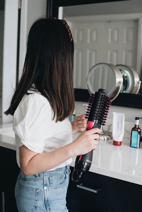 Embracing My Straight Hair With Revlon S One Step Hair Dryer Volumizer Hot Air Brush