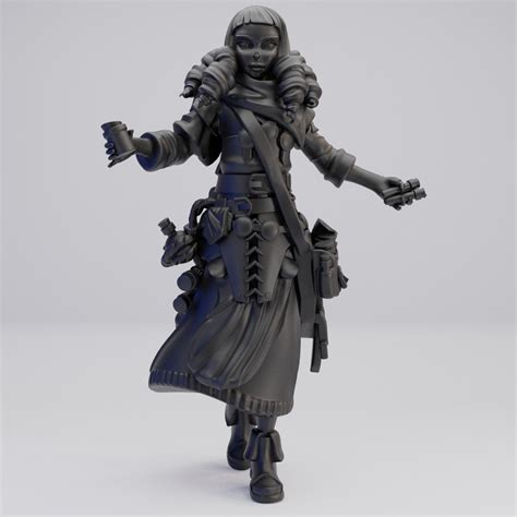 Hot Goblin 女性錬金術師 ミニチュア ホットゴブリン TRPG フィギュア