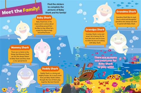 Baby Shark: Ultimate Sticker and Activity Book | Book by Pinkfong ...