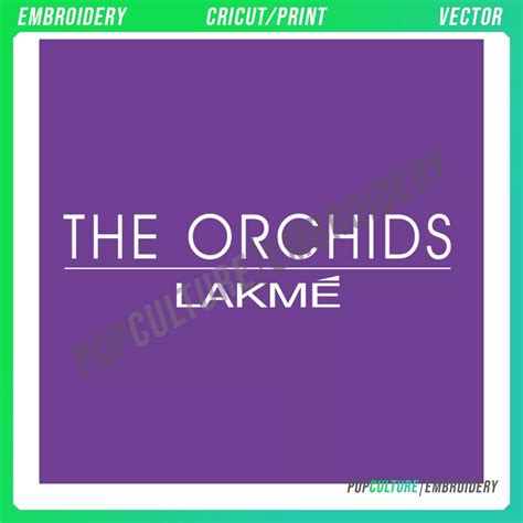 Lakme Official Logo For Embroidery And Vector • Pop Culture Embroidery