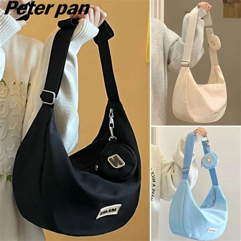 Jual Ready COD Tas Selempang Wanita Nilon Premium Korea Tas