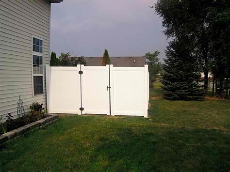 K And M Fence 6 Tall New Lexington Pvc By Bufftech