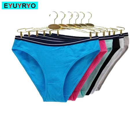 Calcinha de algodão feminina calcinha confortável lingerie sexy sem