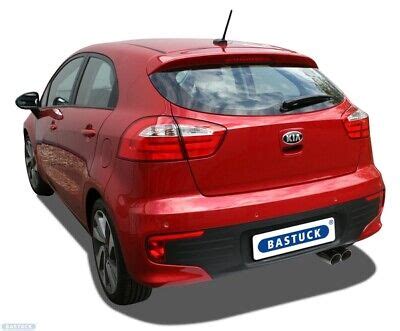 Bastuck Sportauspuff Mit Zubeh R X Mm Schr G Kia Rio Iii Inkl