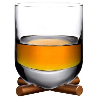 Camp Whisky Sof Glass With Brass Base By Nude At Lumens