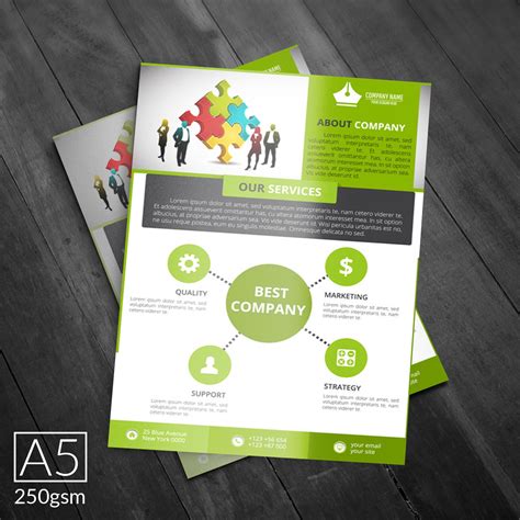 A5 Gloss Laminated Leaflets Print Britannia