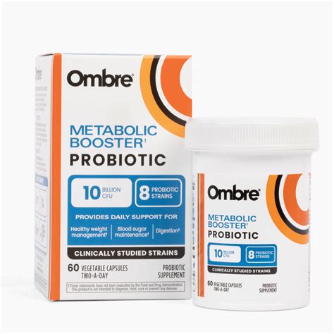 Metabolic Booster - Targeted Metabolic Maintenance Probiotic | Ombre