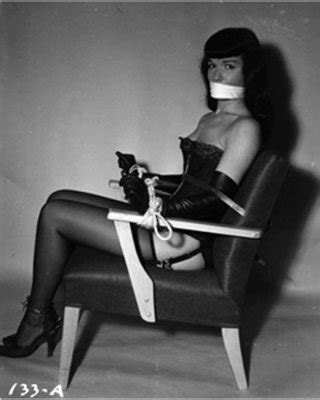 Retro Bondage Pics With Bettie Page That Were Made And Collected In 60s Porn Pictures XXX