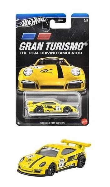 Машинка коллекционная Mattel Hot Wheels 2024 GDG83 Porsche 911 Gt3 Rs купить с доставкой по