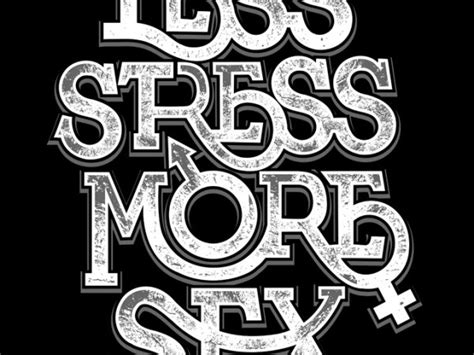 Less Stress More Sex Buy T Shirt Design Artwork Buy T Shirt Designs