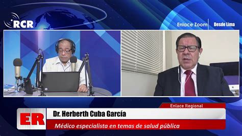 ENTREVISTA AL DR HERBERTH CUBA MÉDICO ESPECIALISTA EN TEMAS DE SALUD