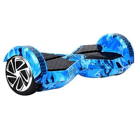 Blue Camo New X8 Bluetooth Hoverboard Official Hoverboards