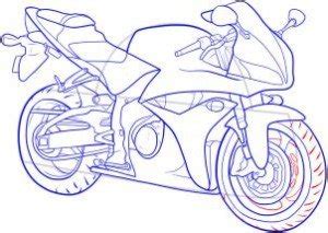 Como Desenhar Uma Moto (Muito Fácil) - Aprender a Desenhar