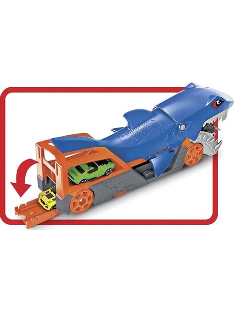 Hot Wheels Игрушечный трек Грузовик Голодная акула GVG36 купить с доставкой по выгодным ценам
