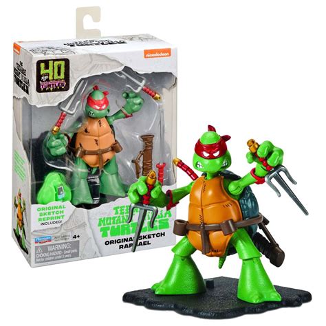 Teenage Mutant Ninja Turtles Original Sketch Raphael Playmates Toys