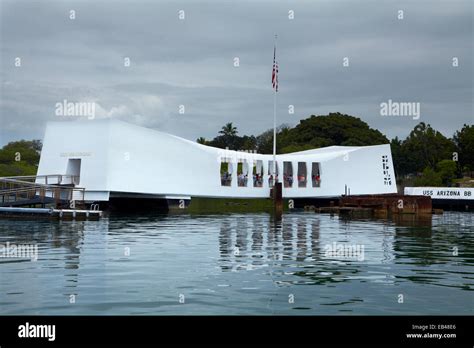 Uss Arizona Memorial Pearl Harbor Honolulu Oahu Hawaii Usa Photo