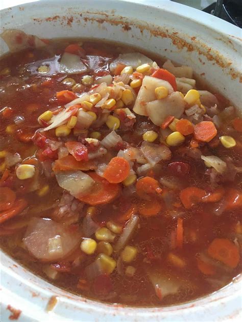 Ham Bone And Vegetable Soup Recipe