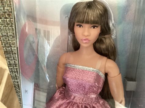 Barbie Looks Model A Curvy Ash Blonde Long Hair Doll Mib Exquiste Jointed Posable Doll Etsy