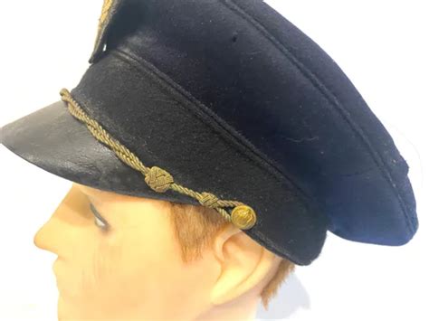 RARE ANCIEN KÉPI Casquette Militaire Armée Française France Libre WW2