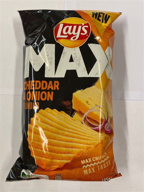 Lays Max Cheddar Onion 185 Gram TiCa Groothandel