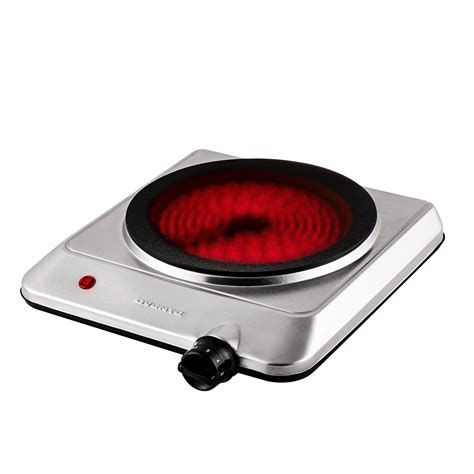 Ovente W Single Hot Plate Electric Countertop Infrared Stove Inch With Level