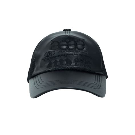 Aeae X Treemingbird Web Logo Mesh Cap Leather Aeae