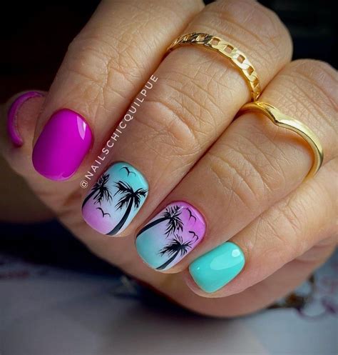 Pin By Prenses On Nail Design Ideas Beach Nails Cruise Nails Beach