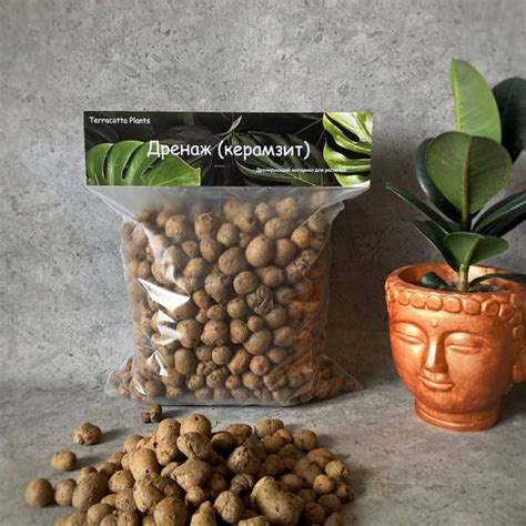 Характеристики Керамзит для растений дренаж Terracotta Plants 4 литра ...