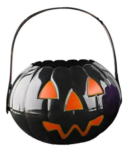 1 Cubeta De Calabaza Para Pedir Dulces Color Negro | MercadoLibre